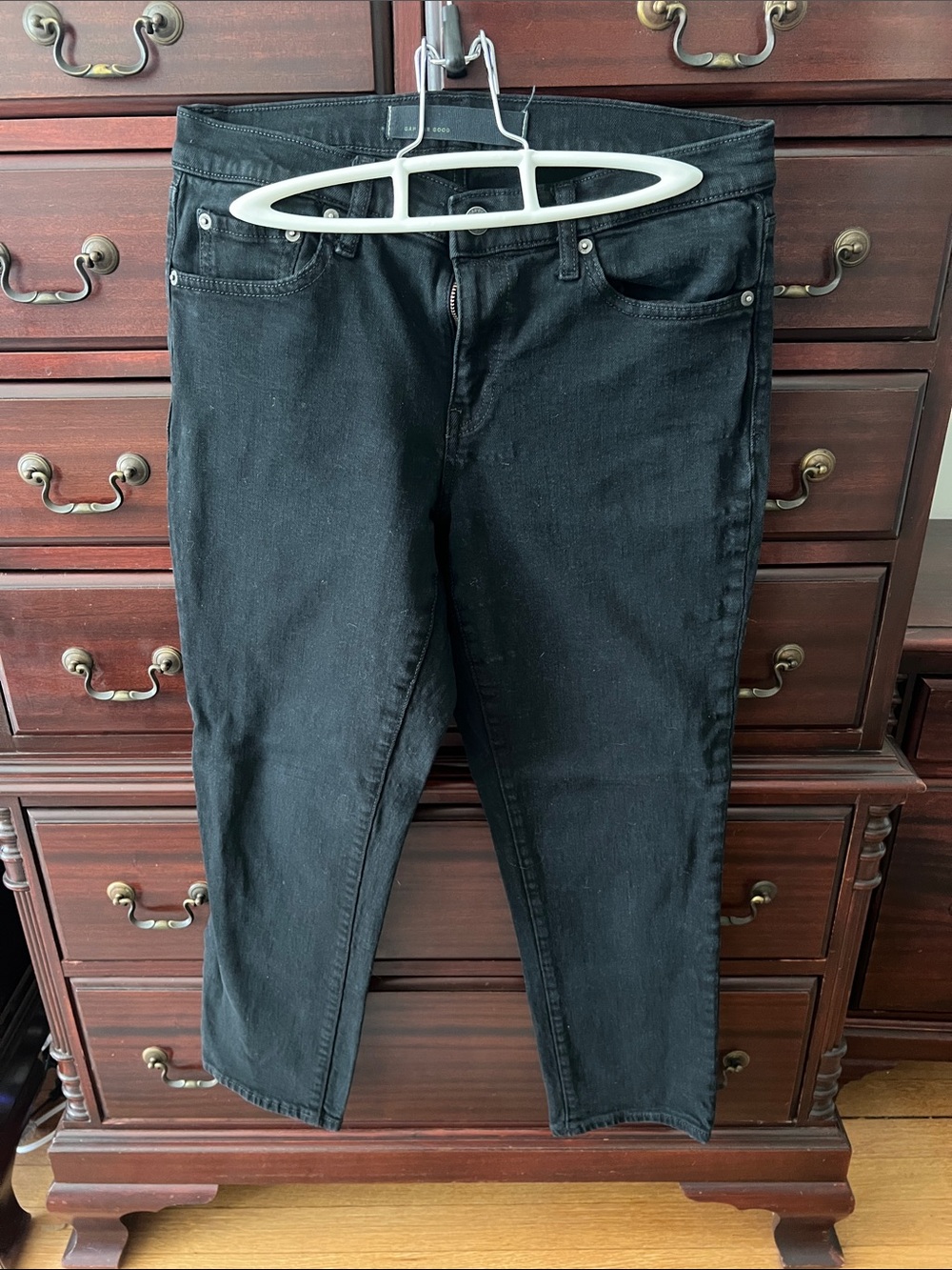 GAP Black Straight-Leg Women's Jeans
